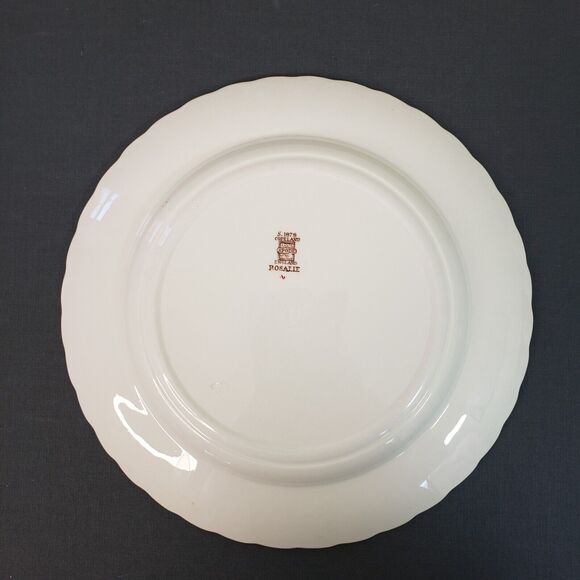 Vtg Spode Copeland Rosalie Dinner Plate Basketweave 10.5" Chelsea Wicker - Picture 3 of 5